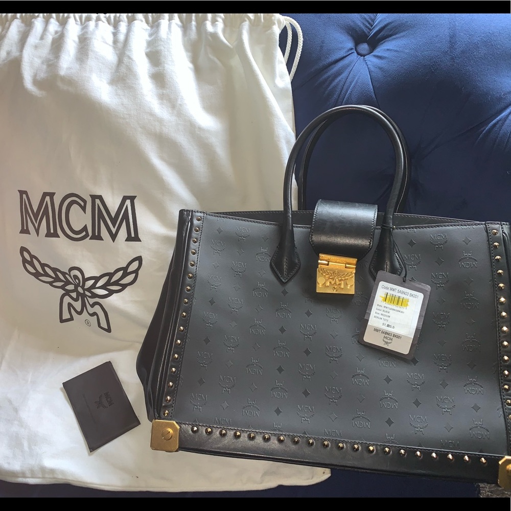 MCM authentic bag with tags and dust bag